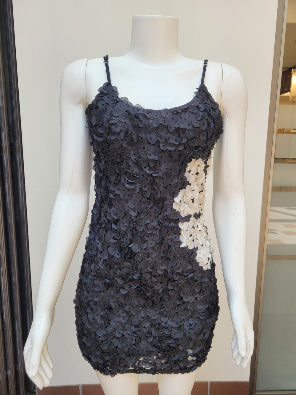 Twine Set by Simona Barbieri Italy Floral  Mini Dress with White Accent